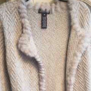 Jones New York Signature Fur Jacket/Blazer Size M